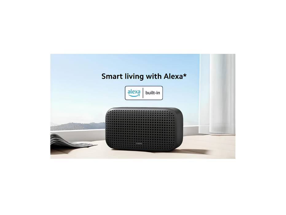 Xiaomi Smart Speaker Lite, 1.75" full-range speaker, Alexa Voice Supported, powerful bass Portable Speaker