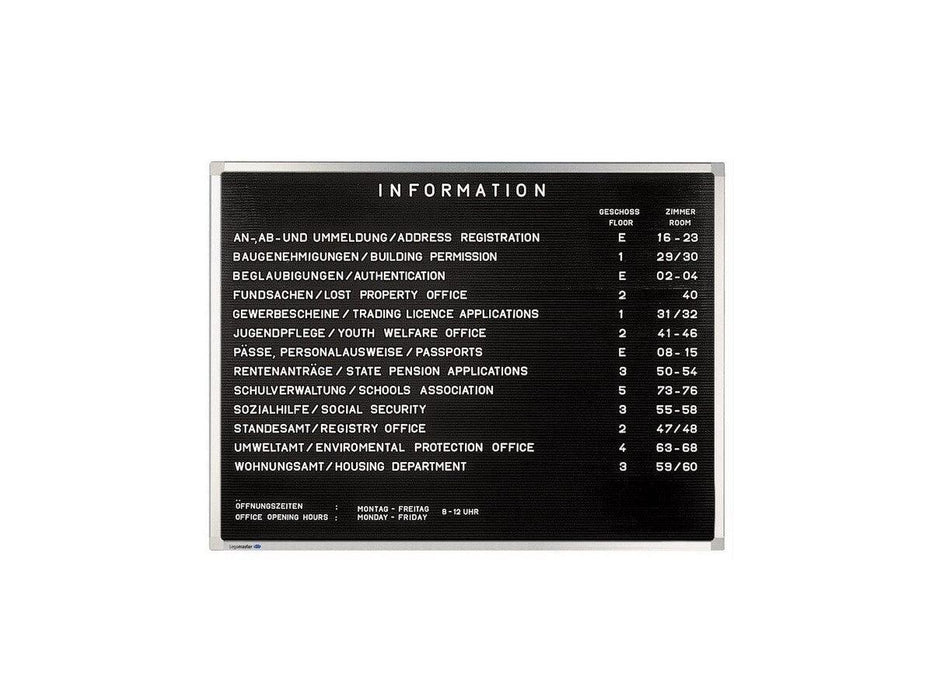 Legamaster Premium Information Board H 60 X W 40CM [7-600041] - Altimus