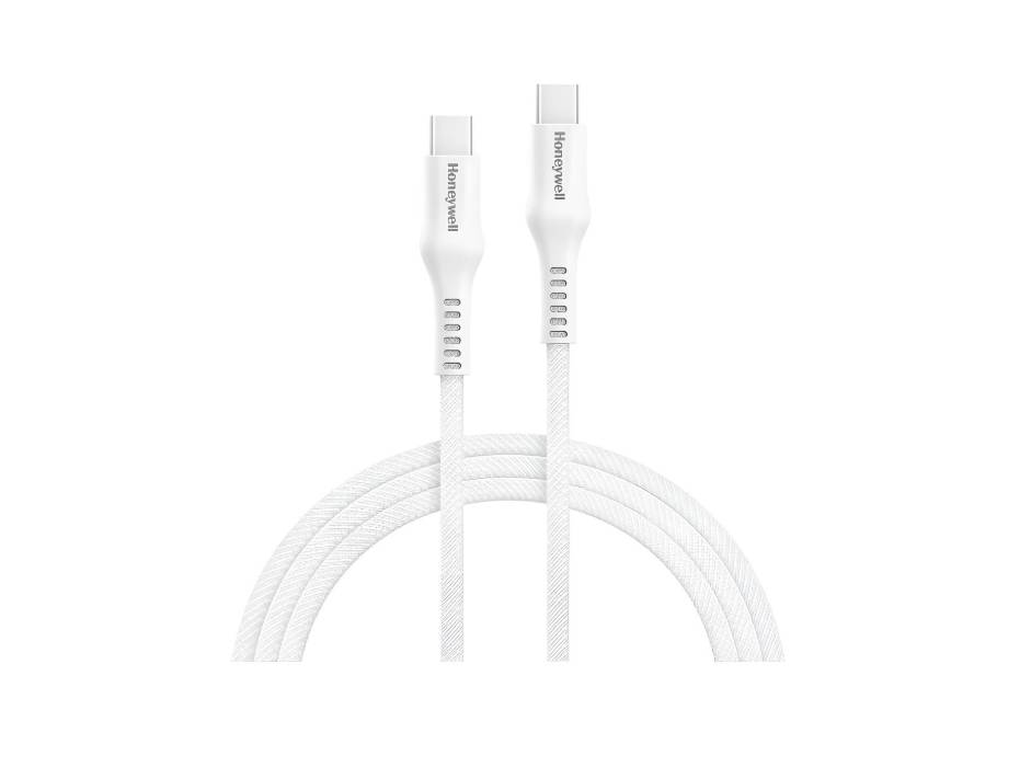 Honeywell USB Type C to Type C Cable, PD 60W, 1.2Meters, White