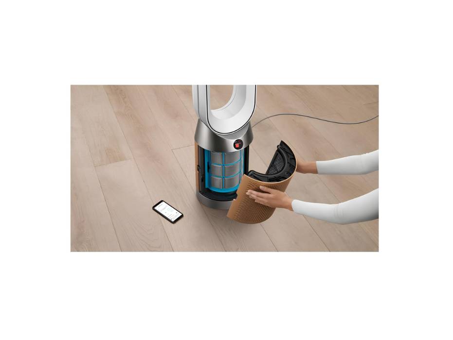 Dyson Purifier Cool Formaldehyde Purifying Fan, TP09, White/ Gold