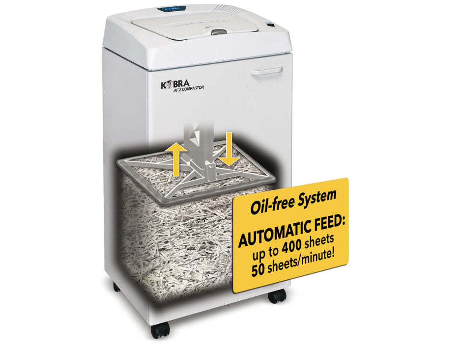 Kobra AF.2 Compactor Professional Cross Cut Shredder