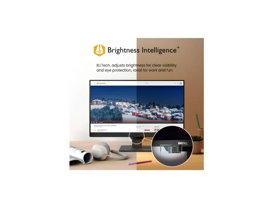 BenQ GW2790 100Hz Gaming Computer Monitor 27" FHD 1920x1080p | IPS | Eye-Care Tech | Low Blue Light | Anti-Glare | Adaptive Brightness | Built-in Speakers | DisplayPort | HDMI x 2