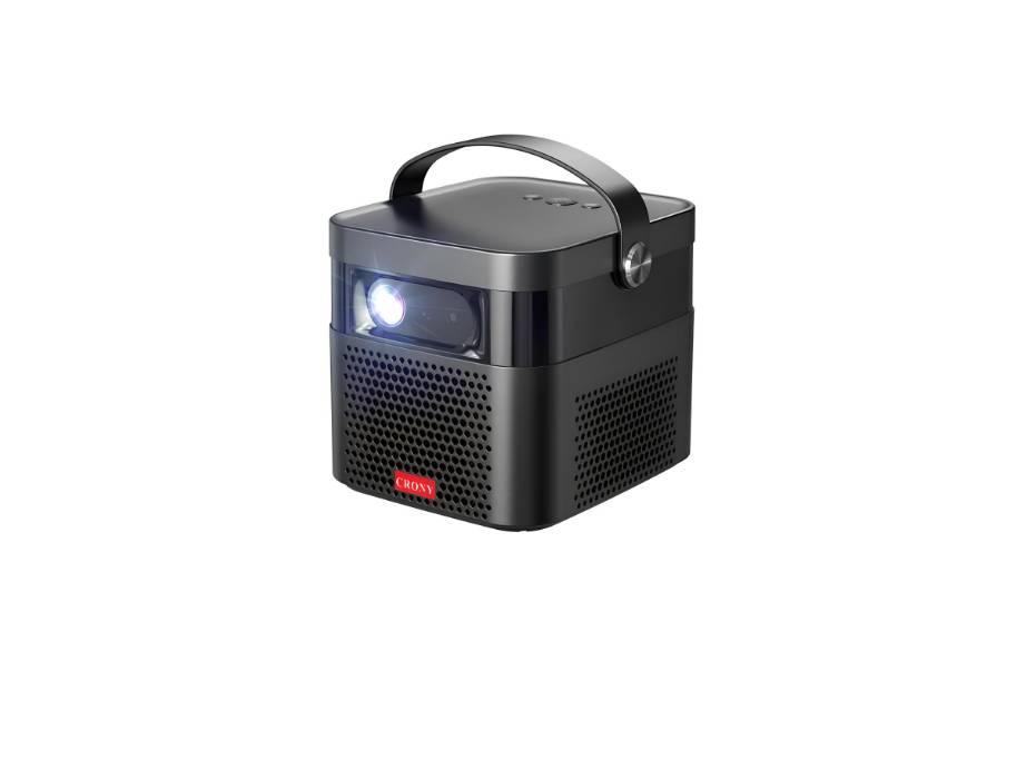CRONY K5+ upright Projector with BT speaker 3D Smart DLP Projector 800 ANSI Lumens 1080P Portable