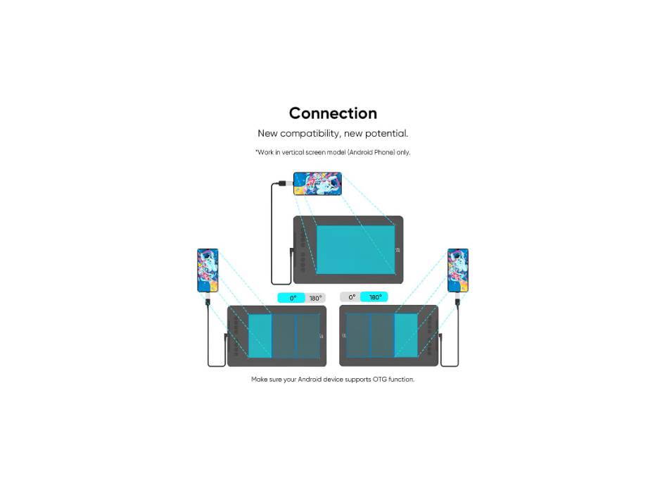 XP-pen Deco 01 V3 Graphics Tablet 10x6.25 Inch Drawing Pen Tablet 8192 Levels Pressure Battery-Free Pen with Tilt Function Android Supported and 8 Shortcut Keys