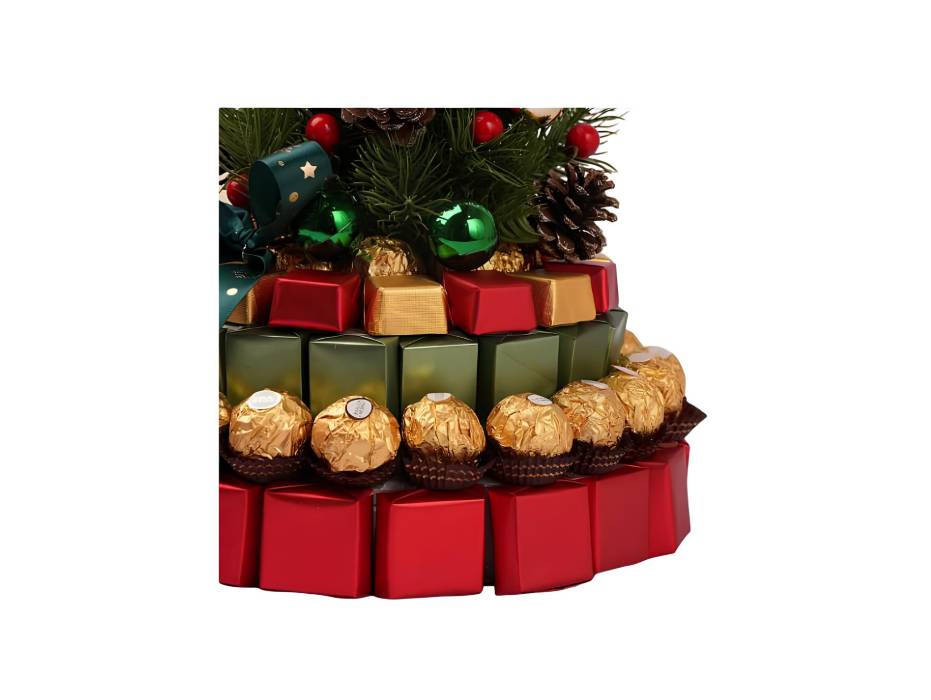 Christmas Chocolate Tree Arrangement