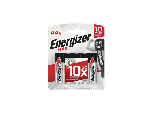 Energizer Alkaline Battery AA 8pcs/pack - Altimus