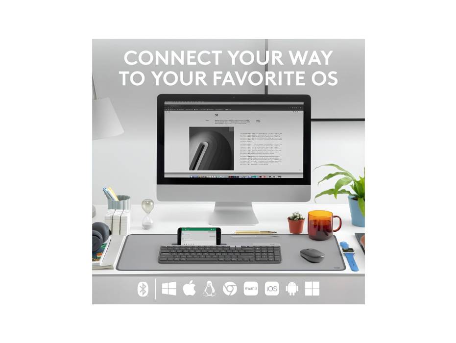 Logitech K580 Slim Multi-Device Wireless Keyboard