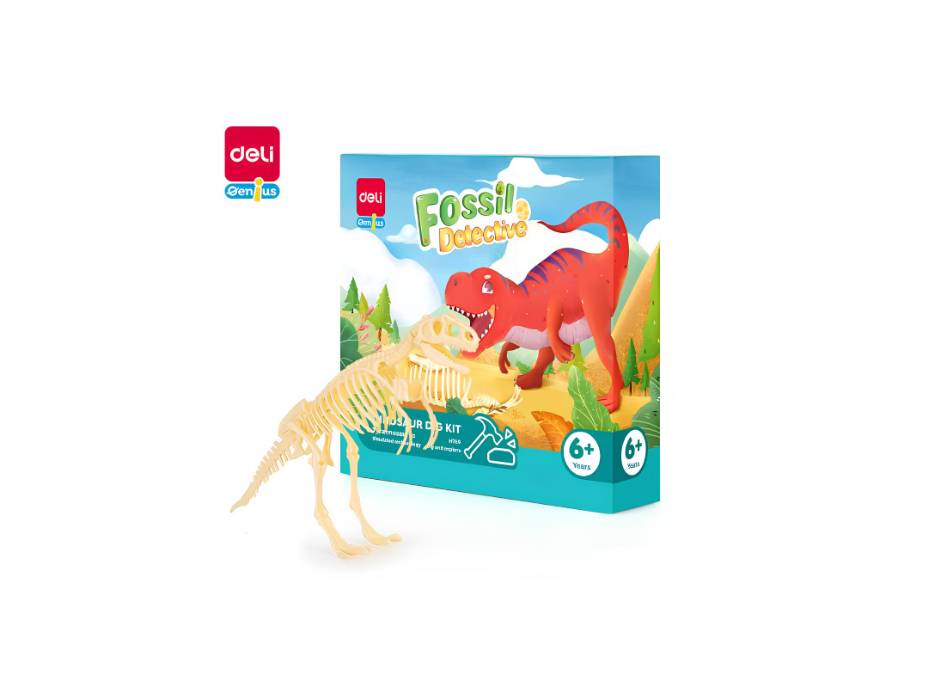 Deli EH769 Dig Kit Tyrannosaurus ASST. – Uncover, Build, and Discover the Dinosaur World!