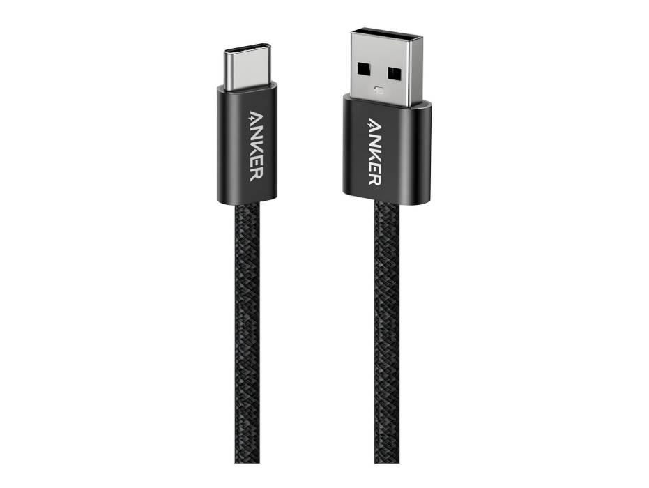 Anker Zolo USB to USB C Cable, Seamless CarPlay Connection, 3 FT Durable and Braided Type C Fast Charging Cable