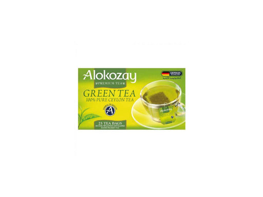 Alokozay Green Tea - 25 Tea Bags In Foil Wrapped - Altimus