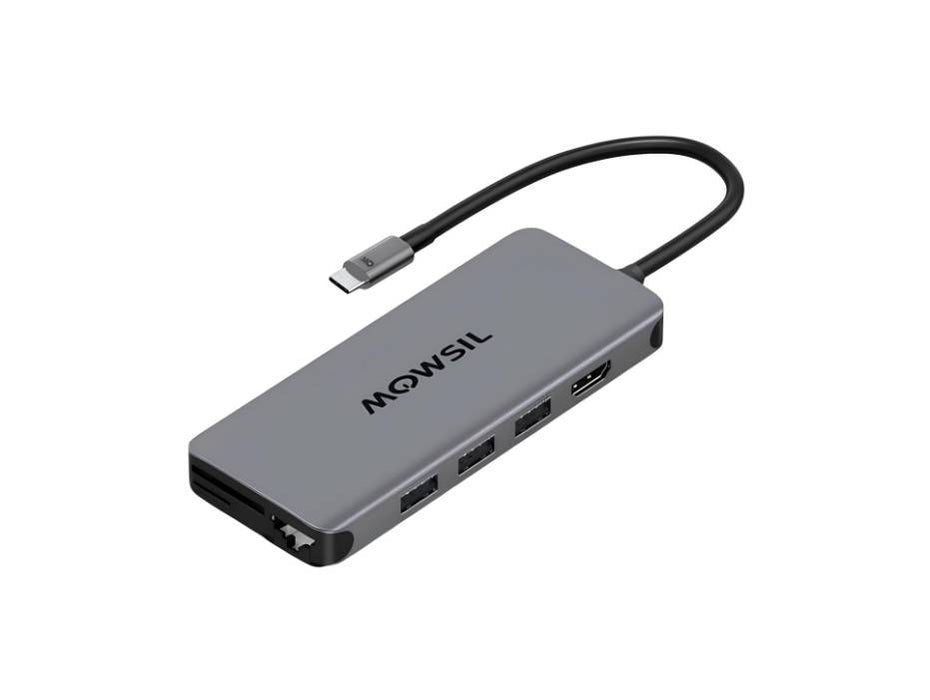 Mowsil USB-C Hub 12 IN 1 Type-C
