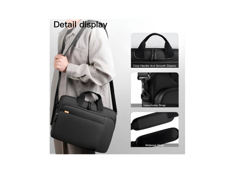 JETech 16 Inch Waterproof Slim Laptop Bag Case