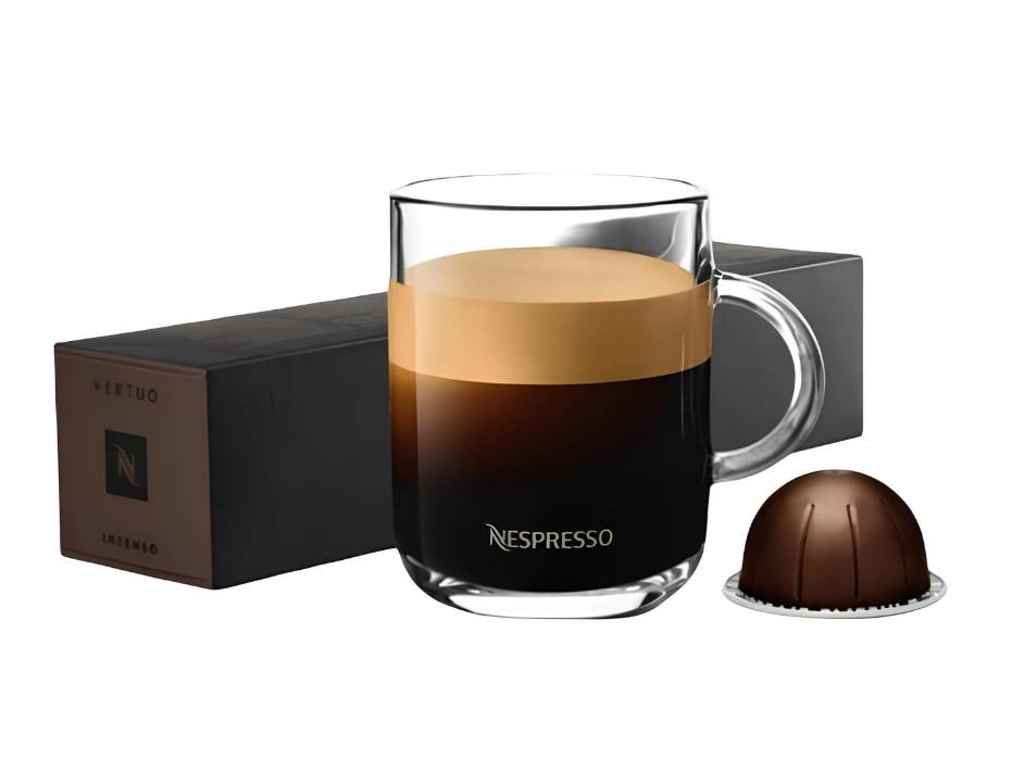 Nespresso Vertuo Intenso, Caramel, Intensely Roasted, Intensity 9, 10 Capsules