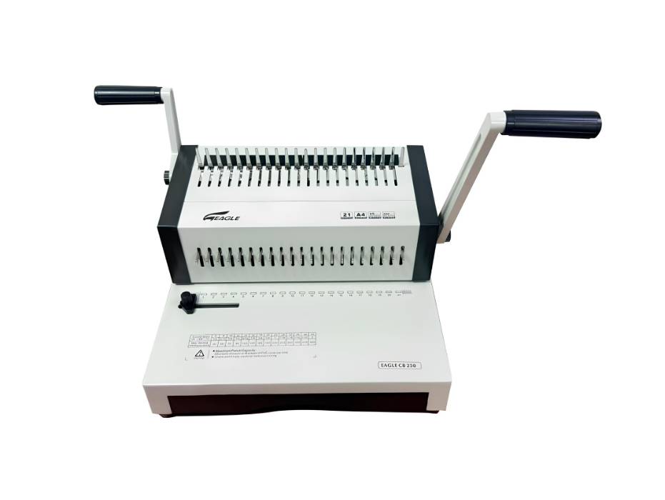 Eagle CB 250 Manual Comb Binding Machine