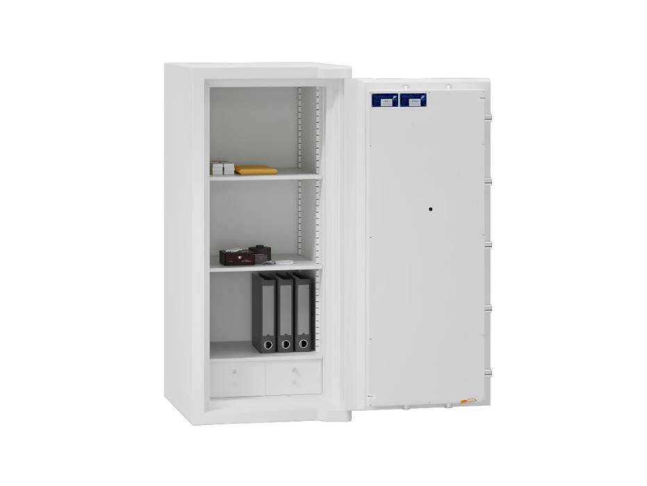 Chubbsafes Europa Safe Grade 1 T2 (Size 5), Model 345 with Key Lock and Key-Operated Combination Lock