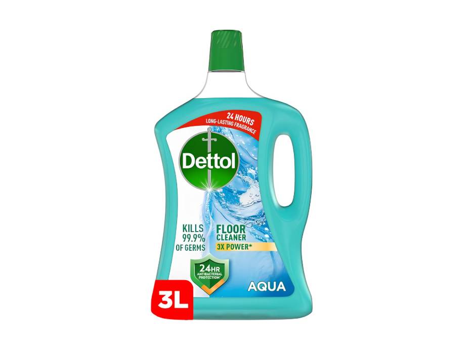Dettol 3X Antibacterial Power Aqua Fresh Floor Cleaner 3L
