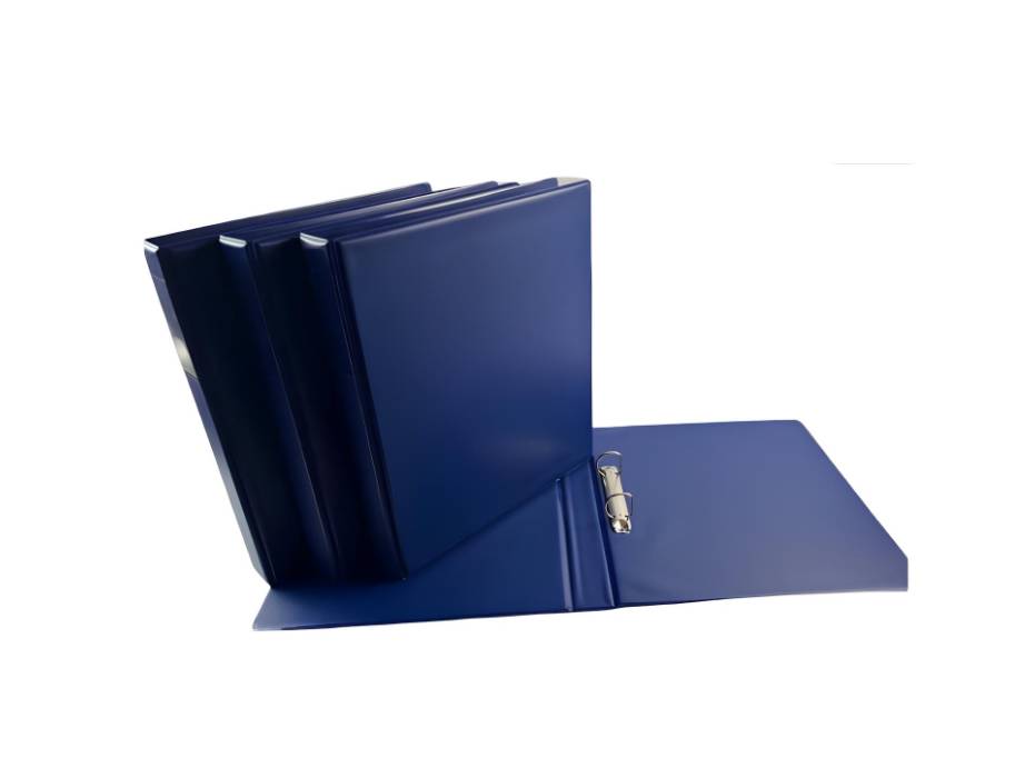 Alpha Presentation Binder 2 Rings A4 38mm Spine - Dark Blue (204-DBL)