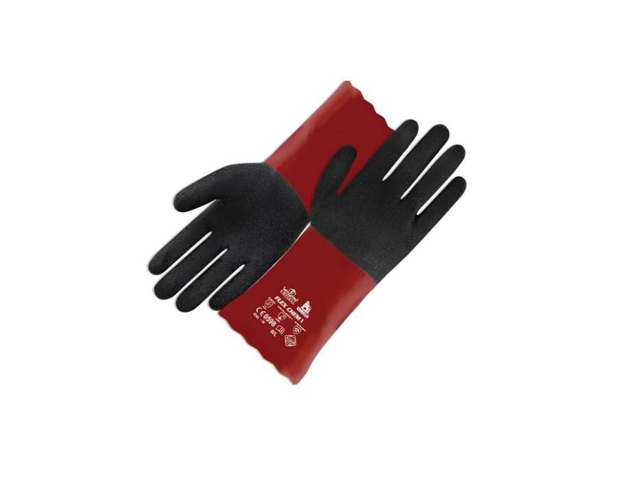 Gorilla Flex Chem I Chemical Resistant Gloves - Black, XL