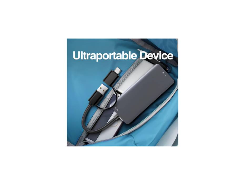 Excefore USB C USB3.0 SD Card Reader, 5in1 Multi Card Reader