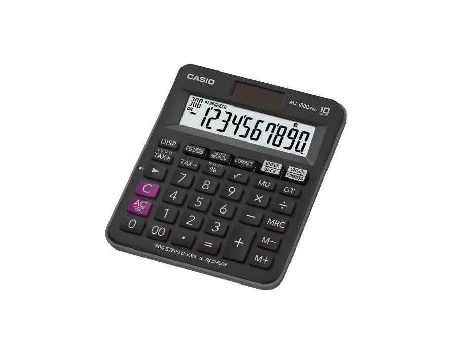 Casio MJ - 100D Plus Desktop Calculator