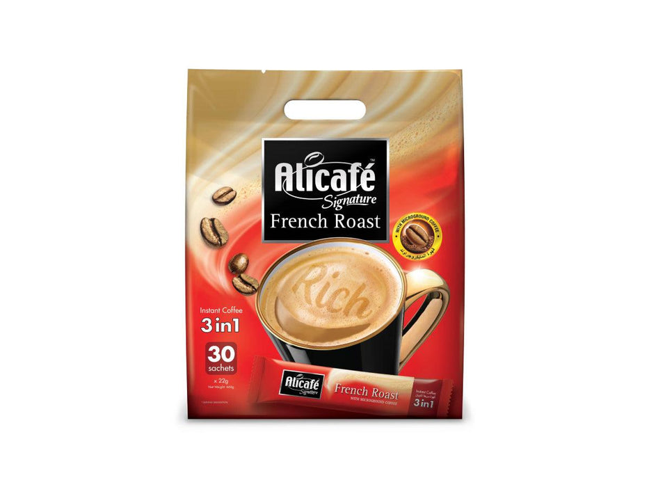 Alicafe Signature French Roast 3-in-1 Instant Coffee 22g Pack of 30 - Altimus