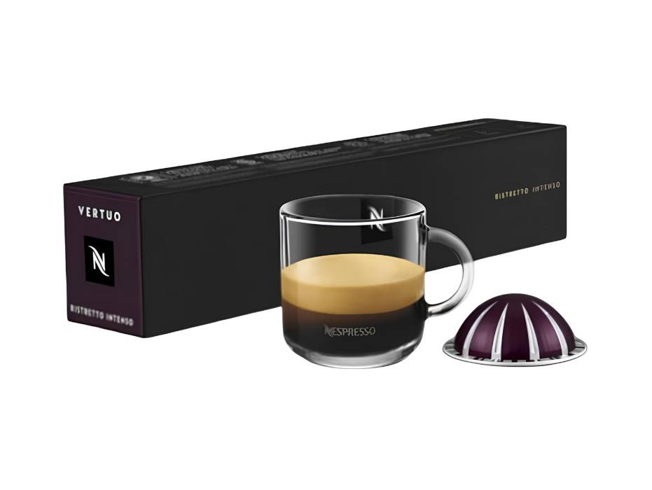 Nespresso Vertuo Ristretto Intenso, Spicy, Woody, Intensity 12, 10pcs/pack