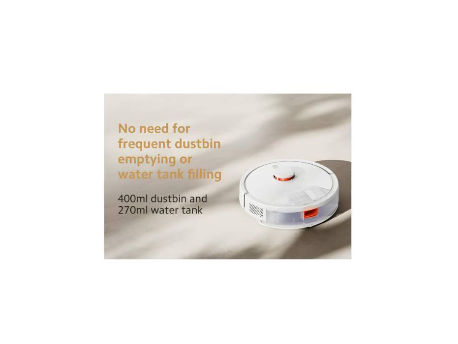 Xiaomi Mi Robot Vacuum S20 Mop and Sweep 5000Pa Powerful Suction - White