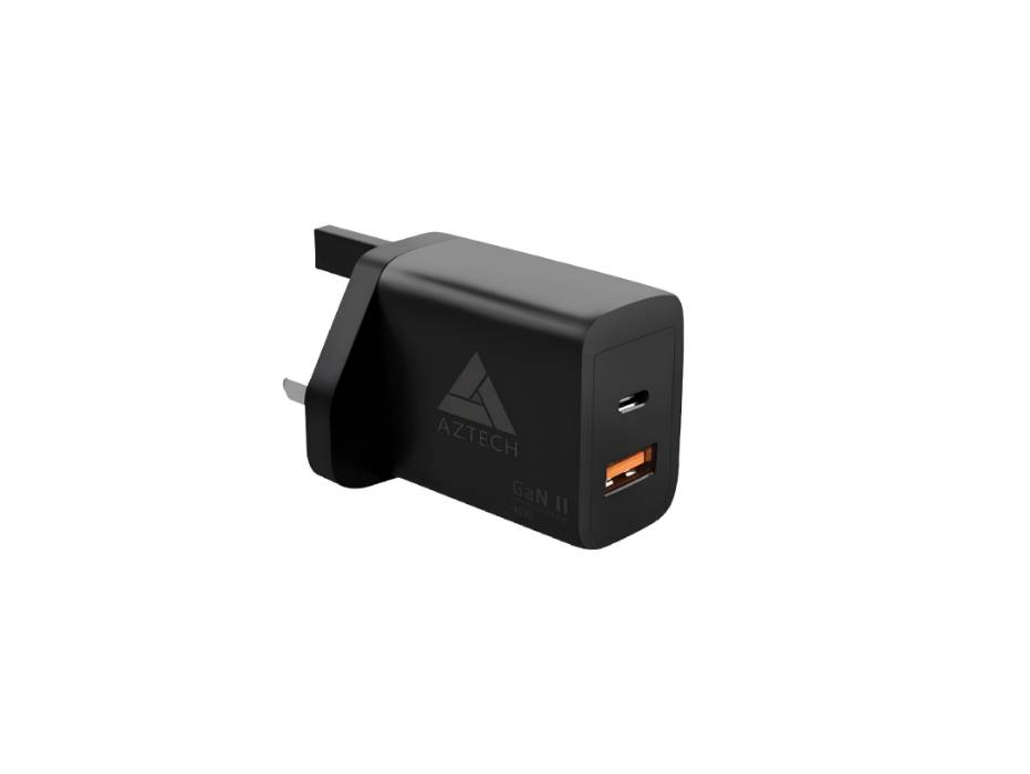 AZTECH GaN II HyperCharger Dual Ports 45W