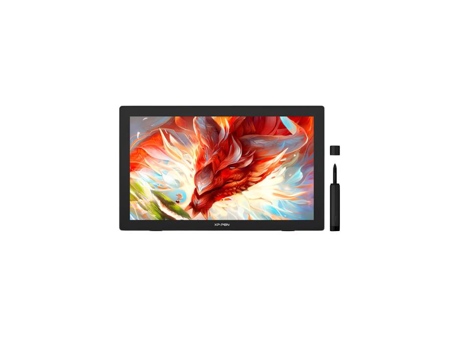 XP-pen Artist 24 23.8 Inch Drawing Display Graphic Monitor 2K QHD 127% s RGB with Full Lamination Battery-Free Pen