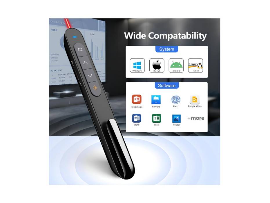 KNORVAY N27 laser pointer, presentation pointer remote control