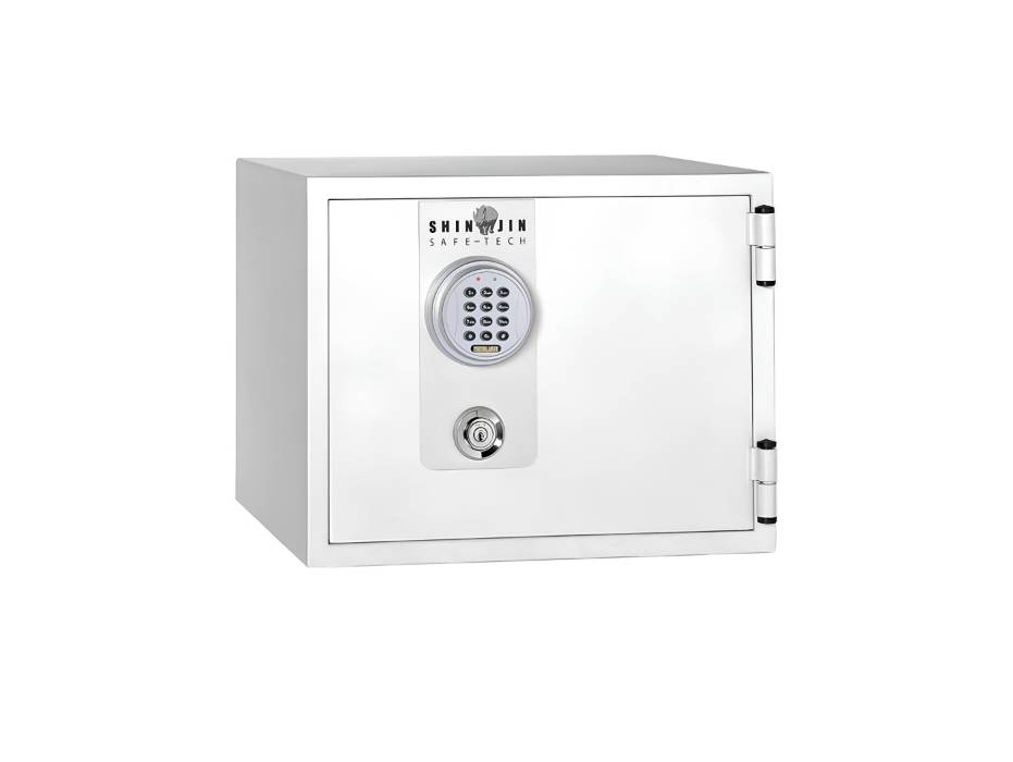 Shinjin Safe Tech Fireproof Home Safe, Model GB-360, 45 Liters, 19kg With Key and Electronic Lock