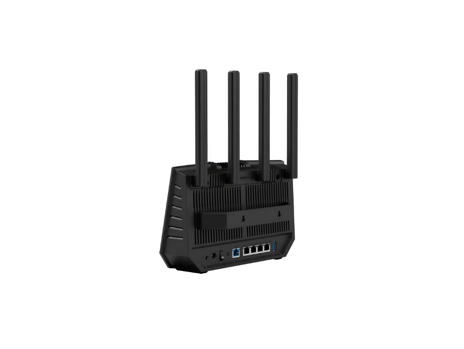 ASUS RT-BE92U Tri-band WiFi 7 Extendable Router: WiFi 7, 802.11be, 100+ devices, AiMesh, Mesh WiFi, 10G WAN ports, Quad 2.5G ports