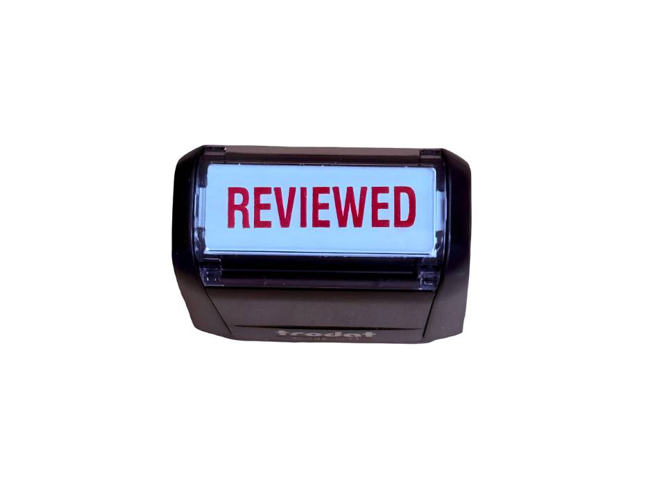 Trodat Printy 4911 "REVIEWED" RED