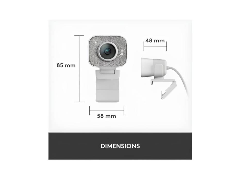 Logitech for Creators StreamCam - Premium Webcam, White