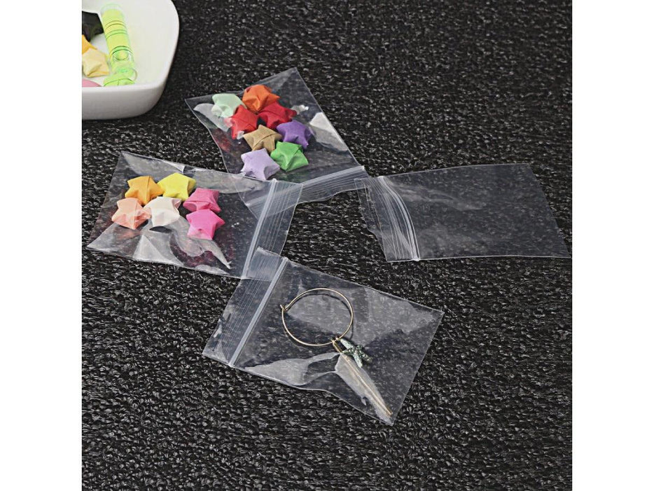 Plastic Zip Lock Bags Clear Poly 2 x 3 Inch (100pcs-pack) - Altimus