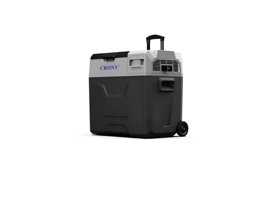 CRONY Car Refrigerator 50L ECX50 Lithium Battery Truck Portable Freezer Cooler AC/DC Compressor Fridge