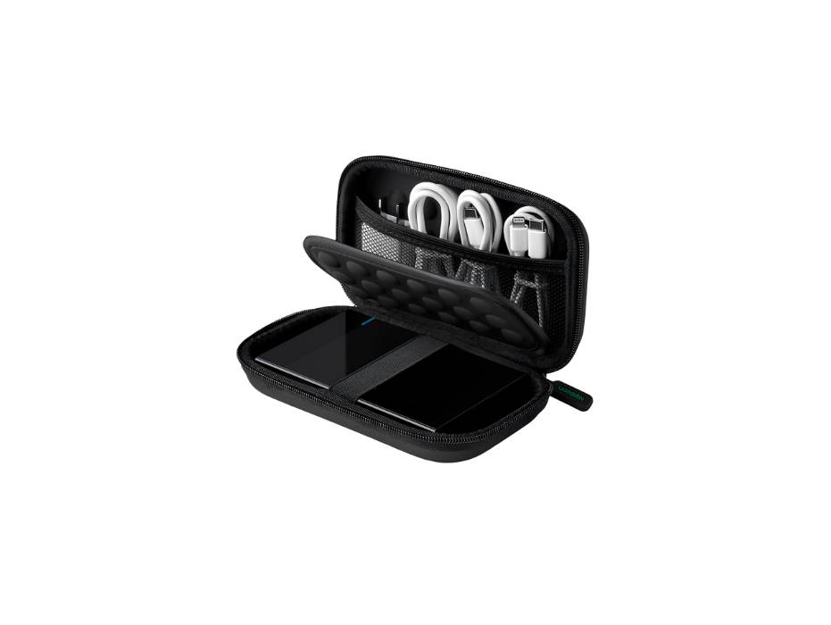 UGREEN External Hard Drive Case Bag, Travel Electronic Accessories Organizer Bag For 2.5 Inch Hard Drives