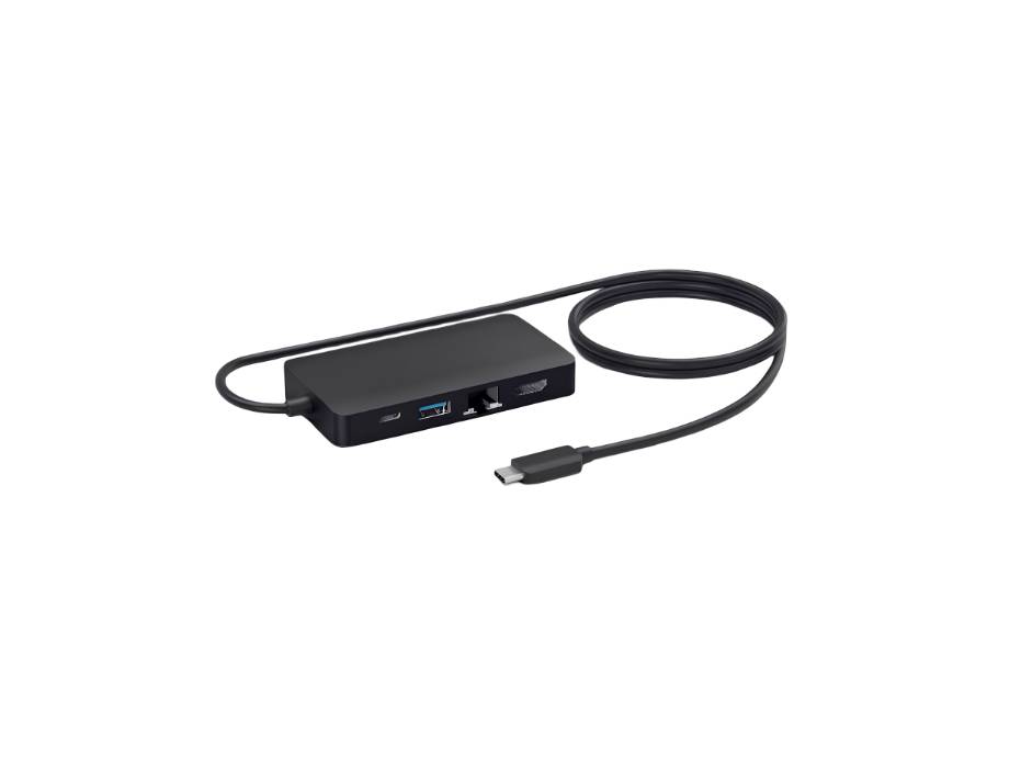 Jabra PanaCast USB Hub for USB-C Connection and Multiple Cable Outlets to Connect All of Your Devices with a Single USB-C Port, UK Plug