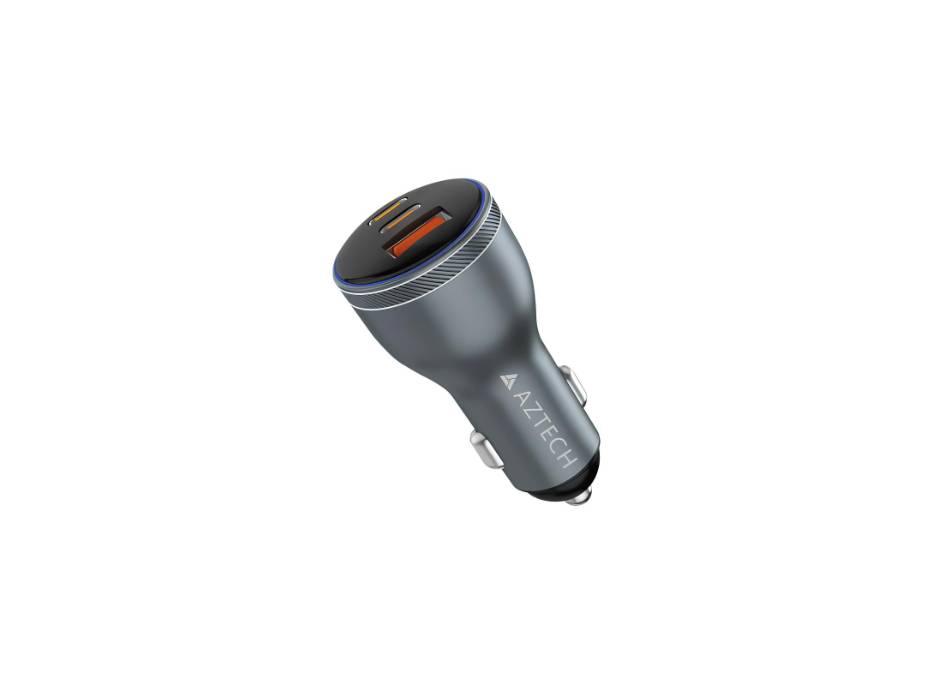AZTECH GaN Car HyperCharger 3 Ports 95W
