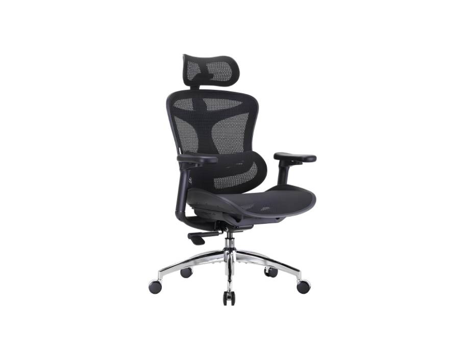 Doro C300L Gaming Ergonomic Office Chair with Ultra Soft 3D Armrests, Dynamic Lumbar Support for Home Office Chair, Adjustable Backrest Desk Chair, Swivel Big and Tall Office Chair (Black)