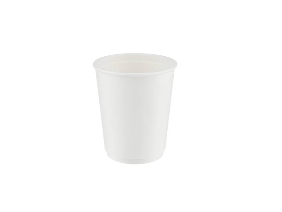 White Paper Double Wall Cup 8Oz (50pcs/pack)