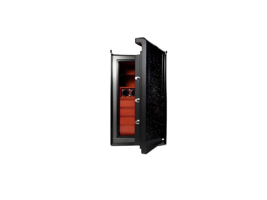 LUCELL Premium Fire Safe LU-3000HG#W - S4W3, Finger print, Digital lock, Black - Crystal (Watch Winder)