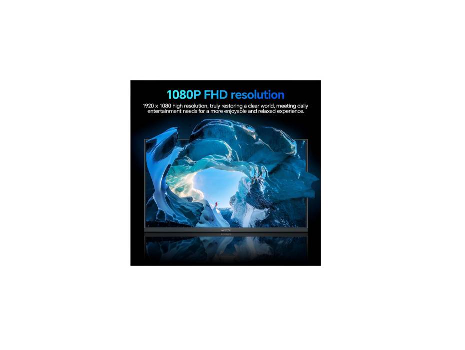 KOORUI E2412F 24 Inch Monitor Full HD, 100 Hz, 5ms, Eye Comfort, sRGB% 99 Farbumfangs, (1920 x 1080, HDMI, VGA, Neigbar, VESA 75x75)