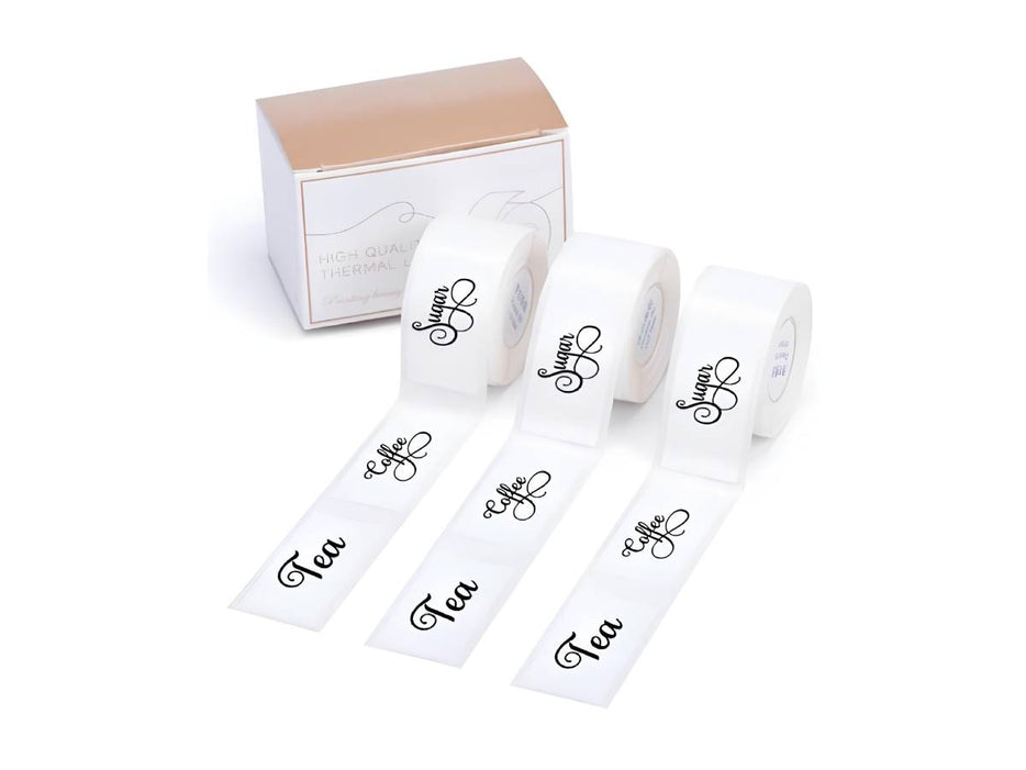 PhomemoThermal Adhesive Label Paper For Phomemo D50, White Label Roll, 20mm x 40mm, 150 Labels/Roll