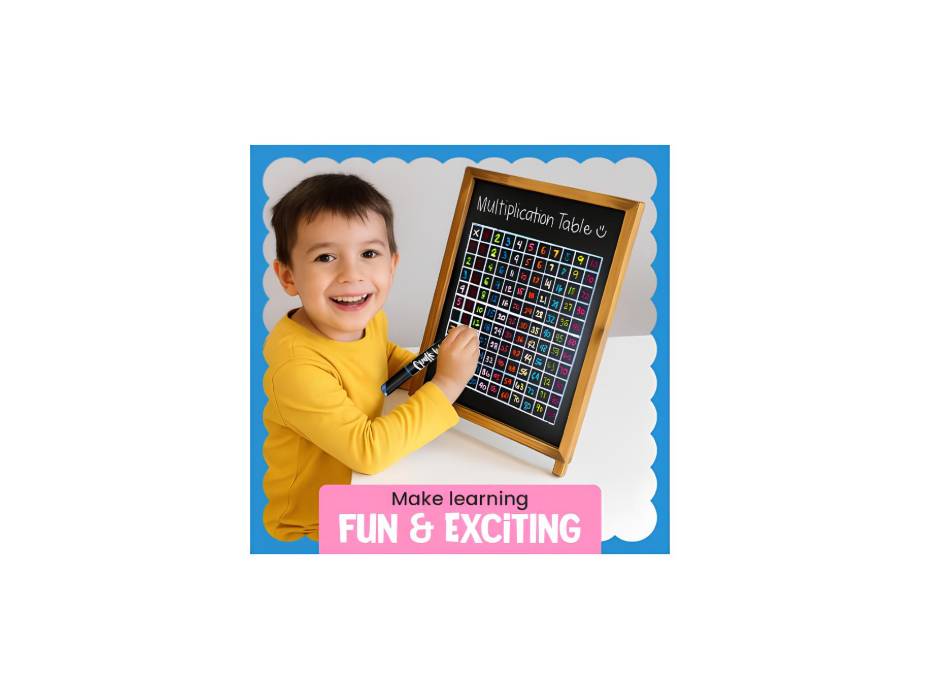 Chalkola Dual Tip Liquid Chalk Markers for Blackboard, 10 Pack, 1mm+5mm Fine, Bold Tip