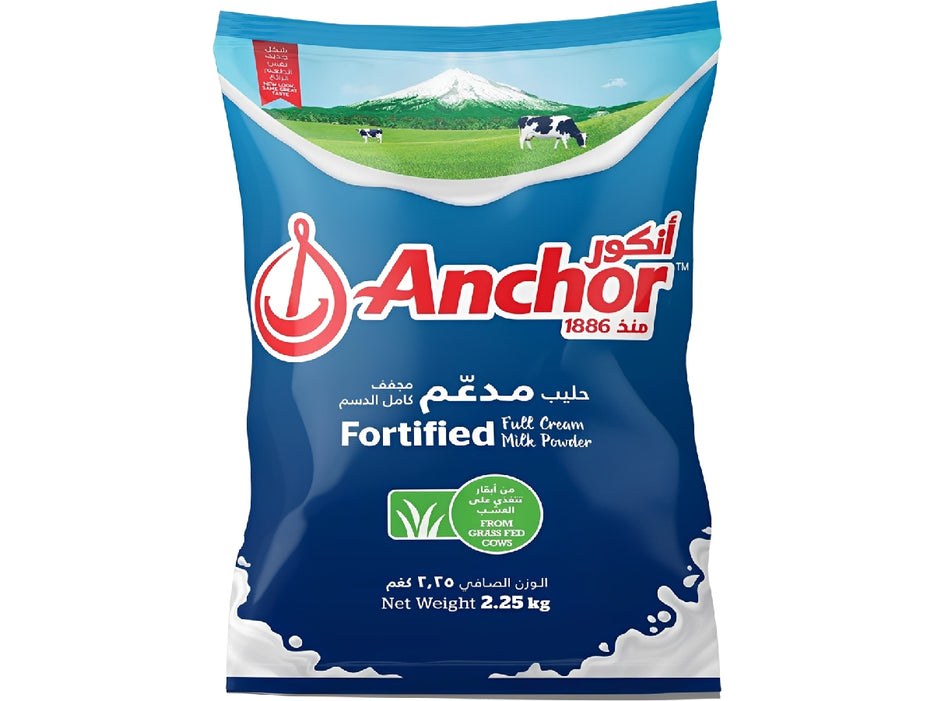 Anchor Full Cream Milk Powder Pouch 2.25kg