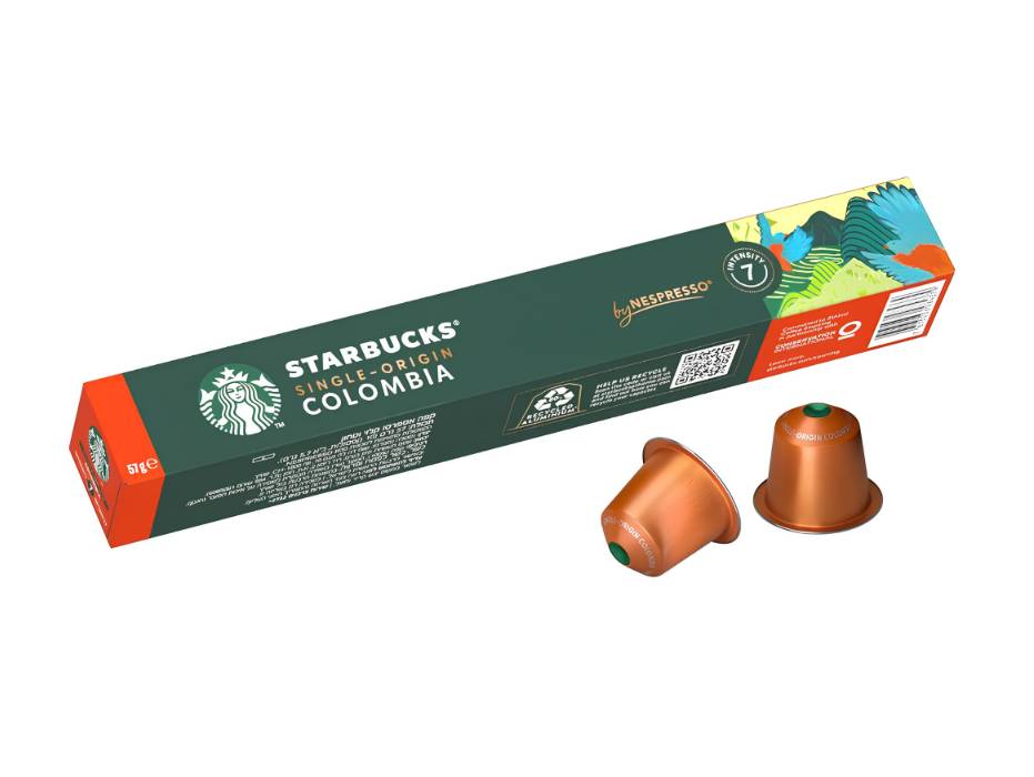 Starbucks Single Origin Colombia Coffee Capsules 10 Capsules, 57g