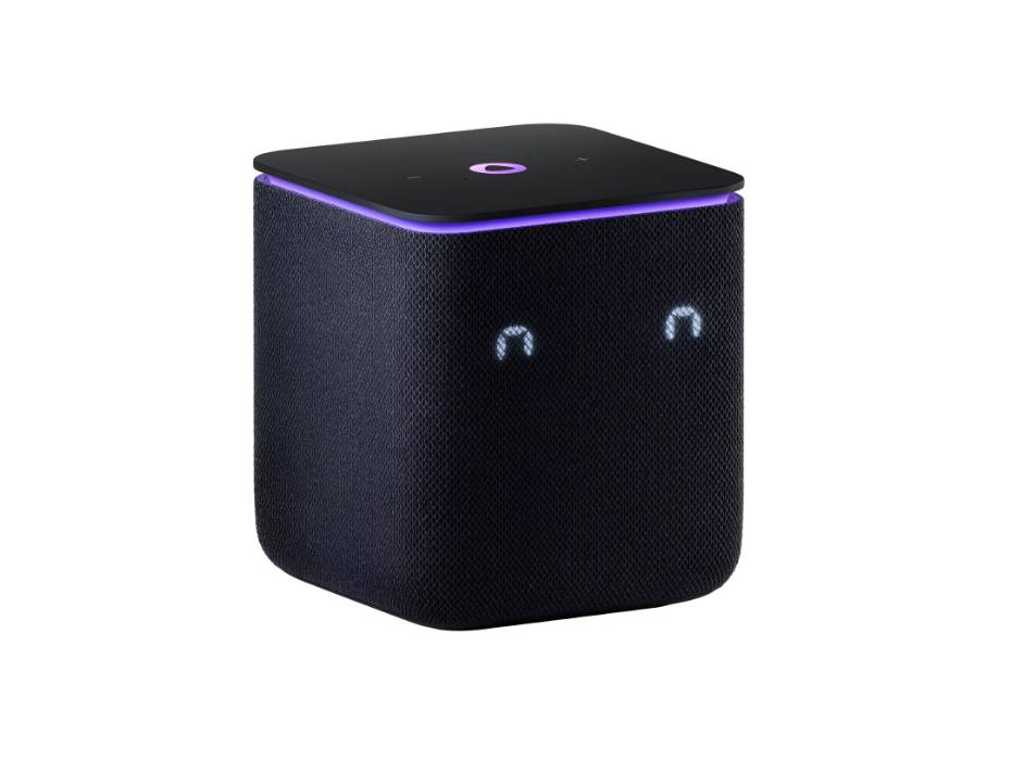 Yango Yasmina Midi | Smart AI Speaker | Premium Sound, Deep Bass & Stereo Pairing | Speaks English & Arabic | YangoPlay unlimited Movies, Series, Music, Quran | Kids Teacher & Translator | Black