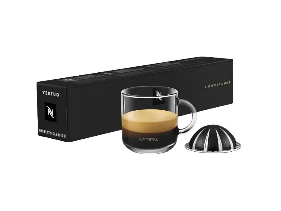 Nespresso Vertuo Ristretto Classico, Berry, Intensely Roasted, Intensity 9, 10pcs/pack