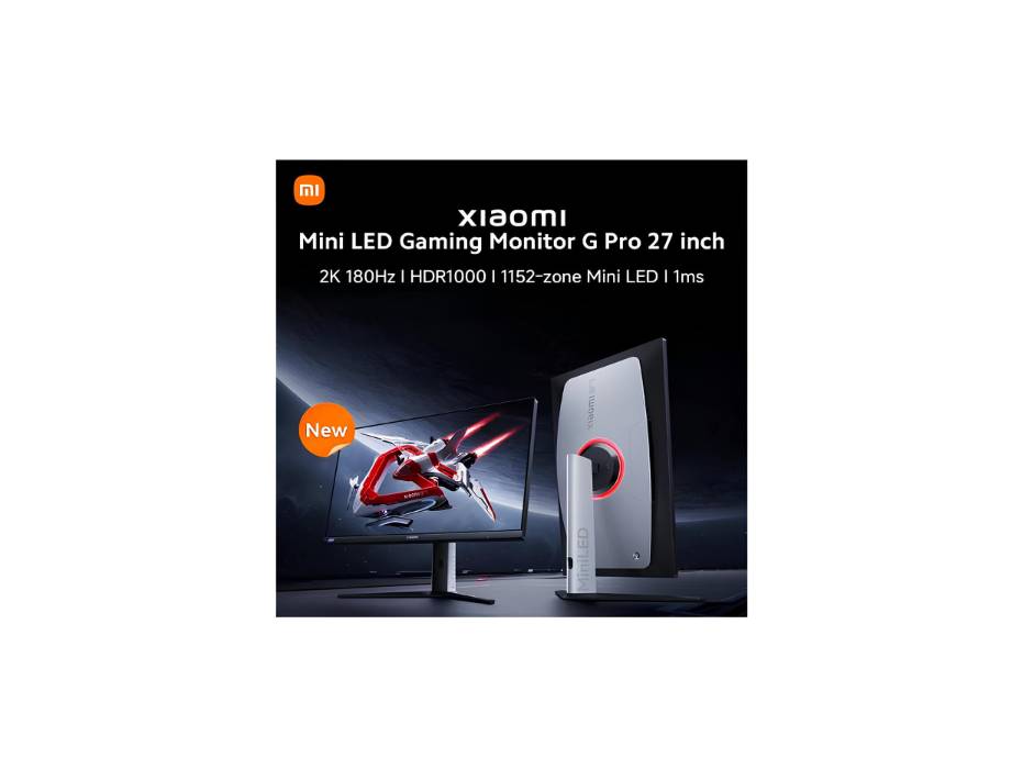Xiaomi 27" 2K Mini LED Gaming Monitor, G Pro 27i